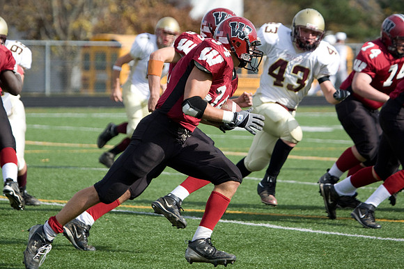 2008 Rangers Varsity Football - November 1