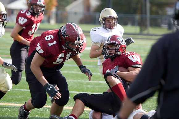 2008 Rangers Varsity Football - November 1
