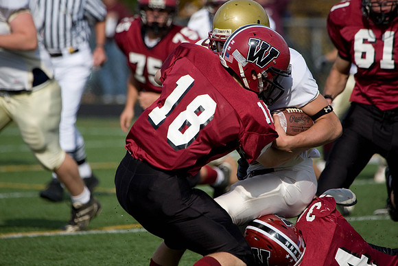 2008 Rangers Varsity Football - November 1