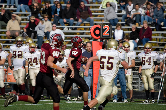 2008 Rangers Varsity Football - November 1