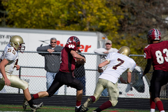 2008 Rangers Varsity Football - November 1