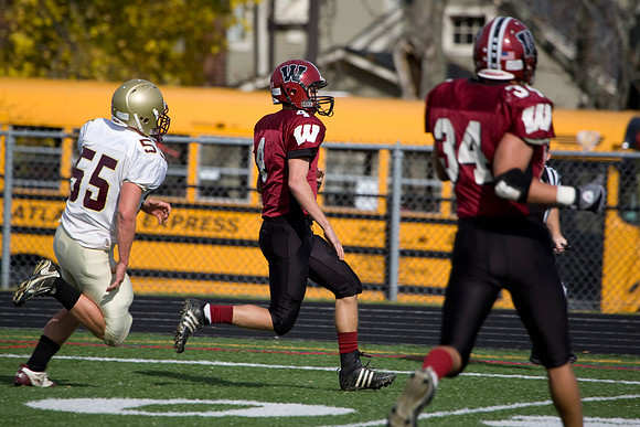 2008 Rangers Varsity Football - November 1