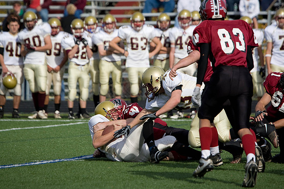 2008 Rangers Varsity Football - November 1