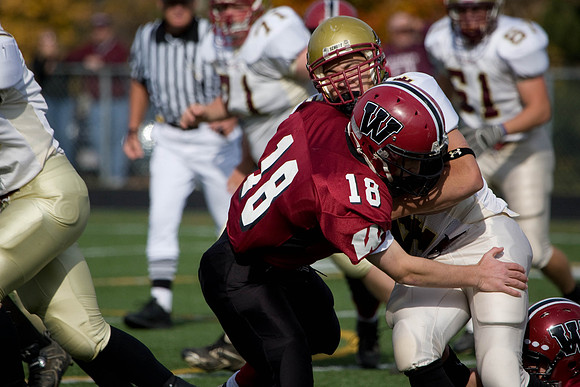2008 Rangers Varsity Football - November 1