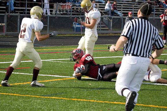 2008 Rangers Varsity Football - November 1