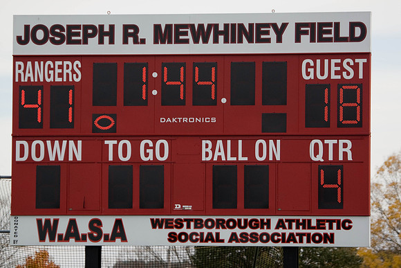2008 Rangers Varsity Football Nov1 #2