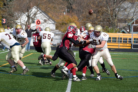 2008 Rangers Varsity Football - November 1