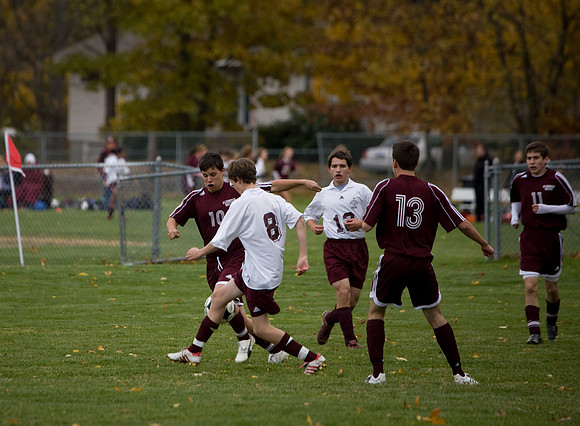 Rangers 2008 JV Boys Soccer v Algonquin