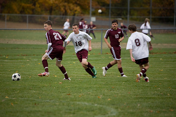 Rangers 2008 JV Boys Soccer v Algonquin