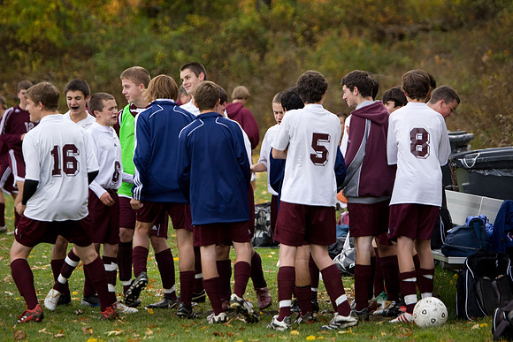 Rangers 2008 JV Boys Soccer v Algonquin